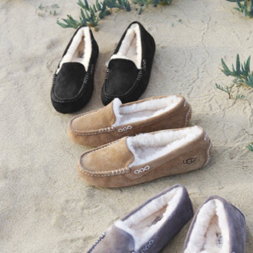 NEW UGG ANSLEY SLIPPERS